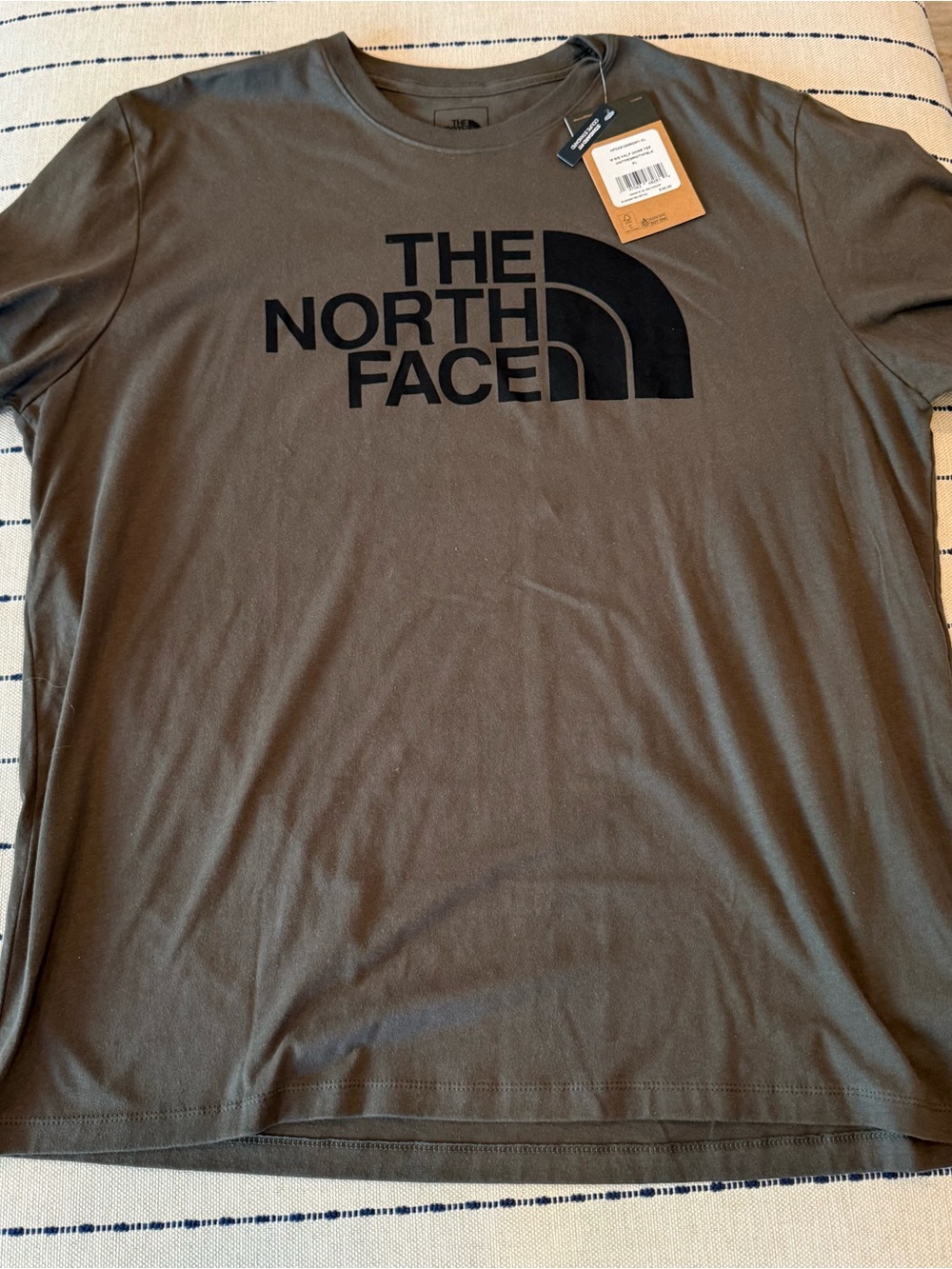 The North Face Men’s Olive Green Logo Tee